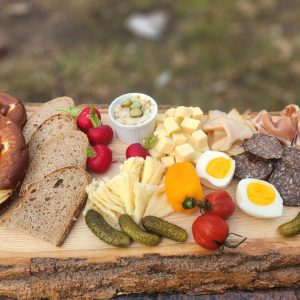 Brotzeitplatte für 2 Personen: